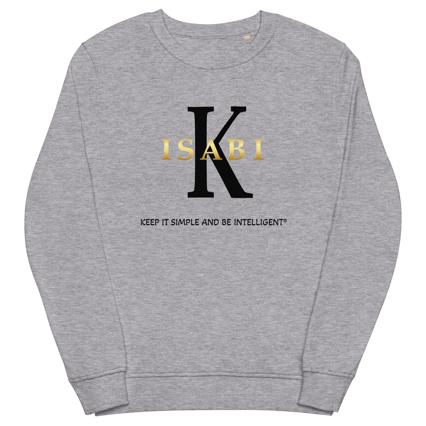 KISABI® Unisex Organic Sweatshirt