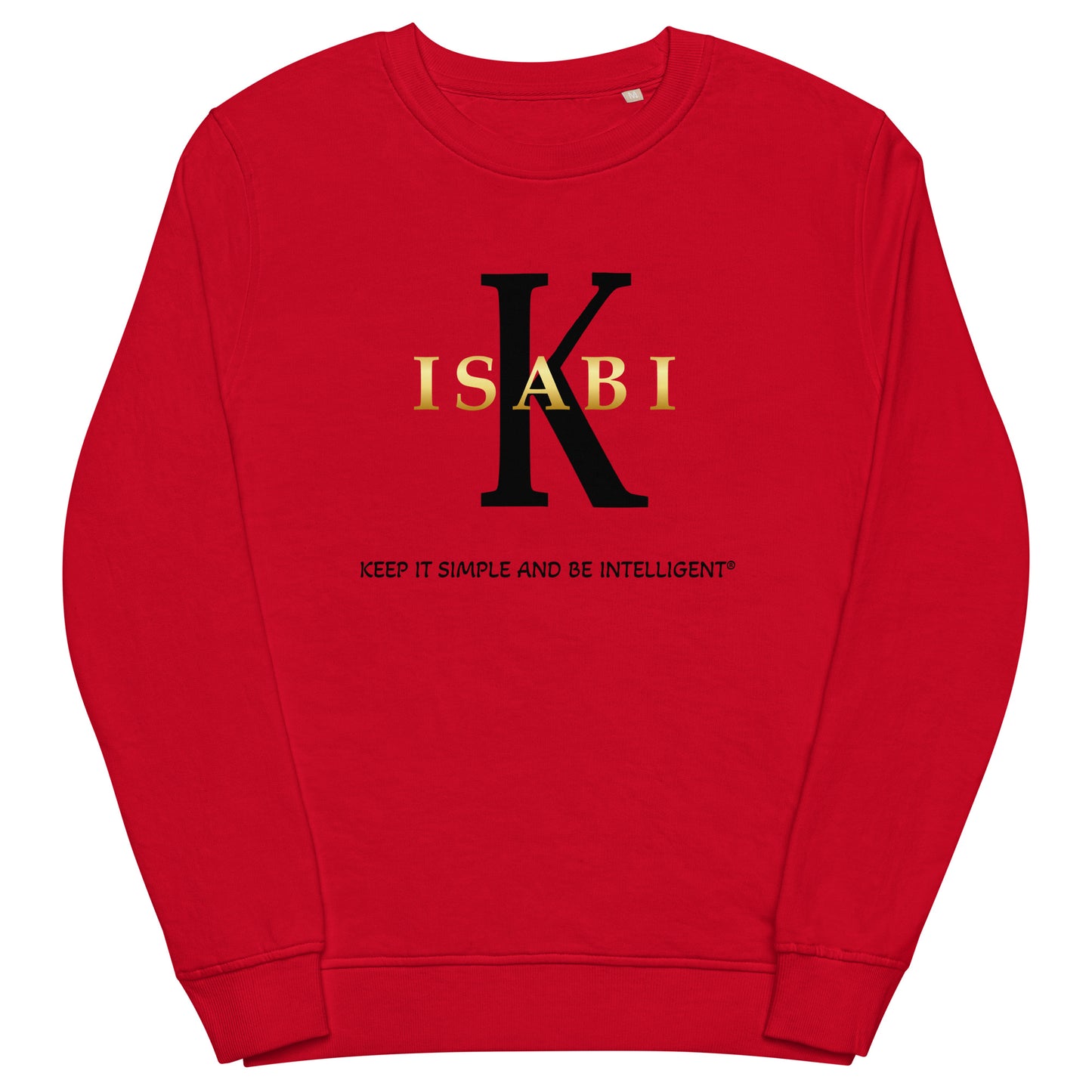 KISABI® Unisex Organic Sweatshirt