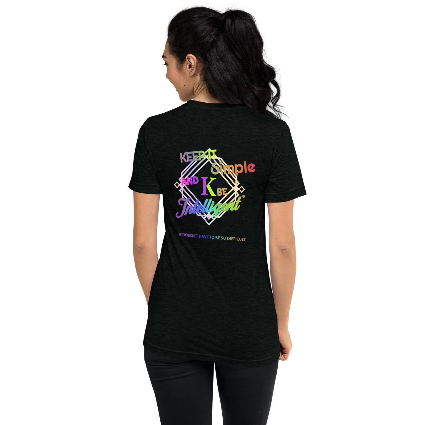 K-Diamond Explained Unisex Short Sleeve T-Shirt