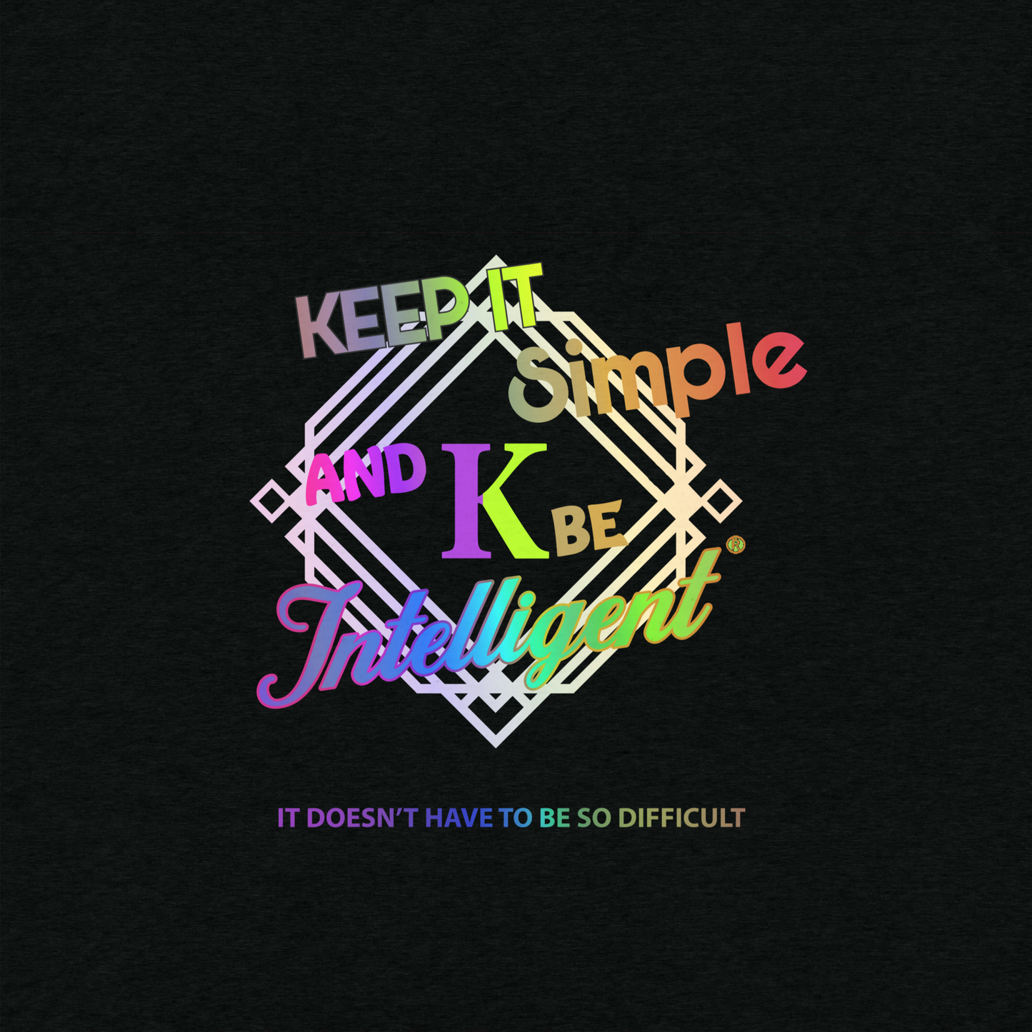 K-Diamond Explained Unisex Short Sleeve T-Shirt