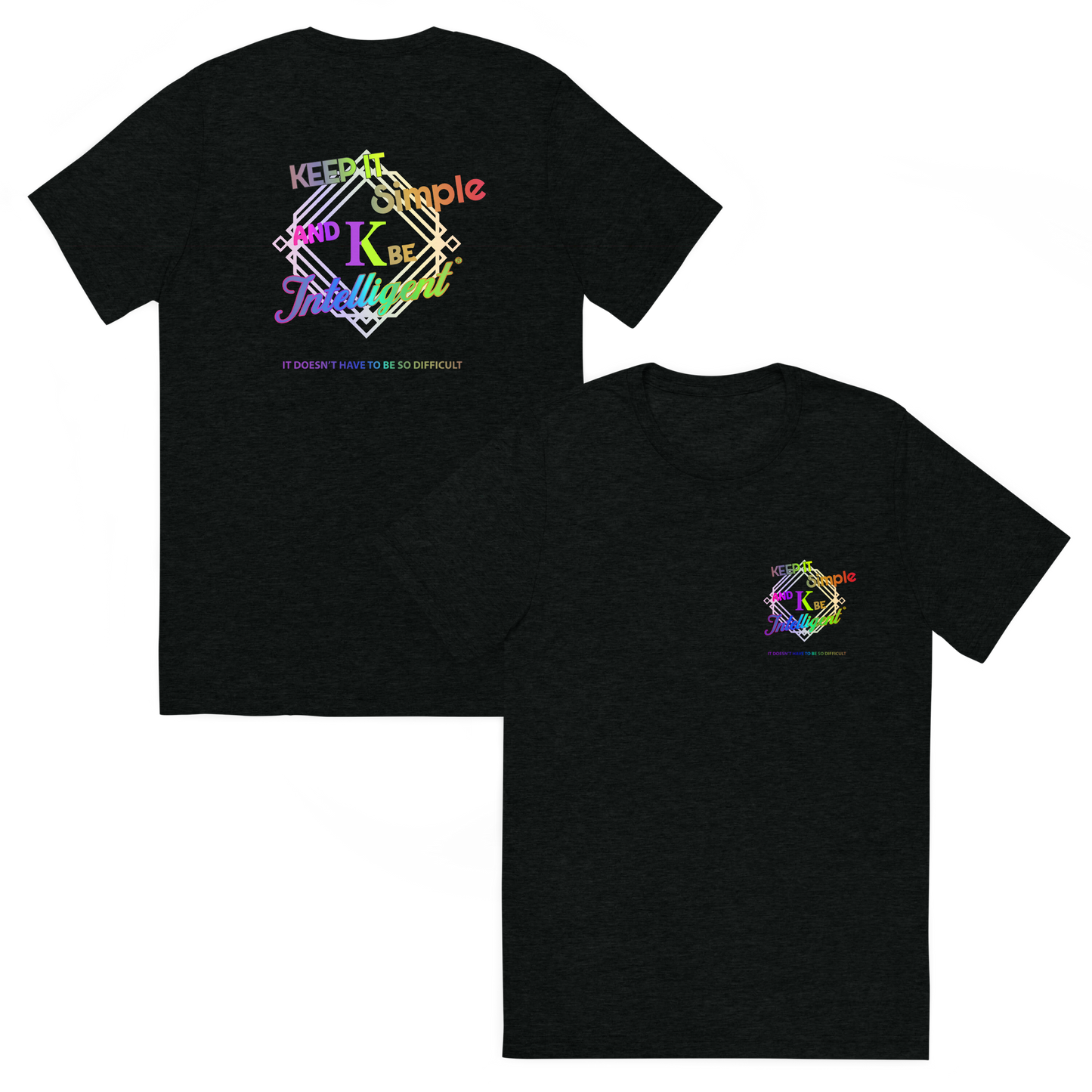 K-Diamond Explained Unisex Short Sleeve T-Shirt