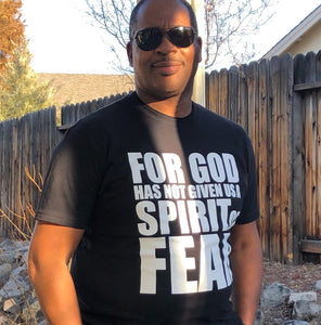 II Timothy 1:7 Unisex Organic Cotton Short Sleeve T-Shirt By KISABI®