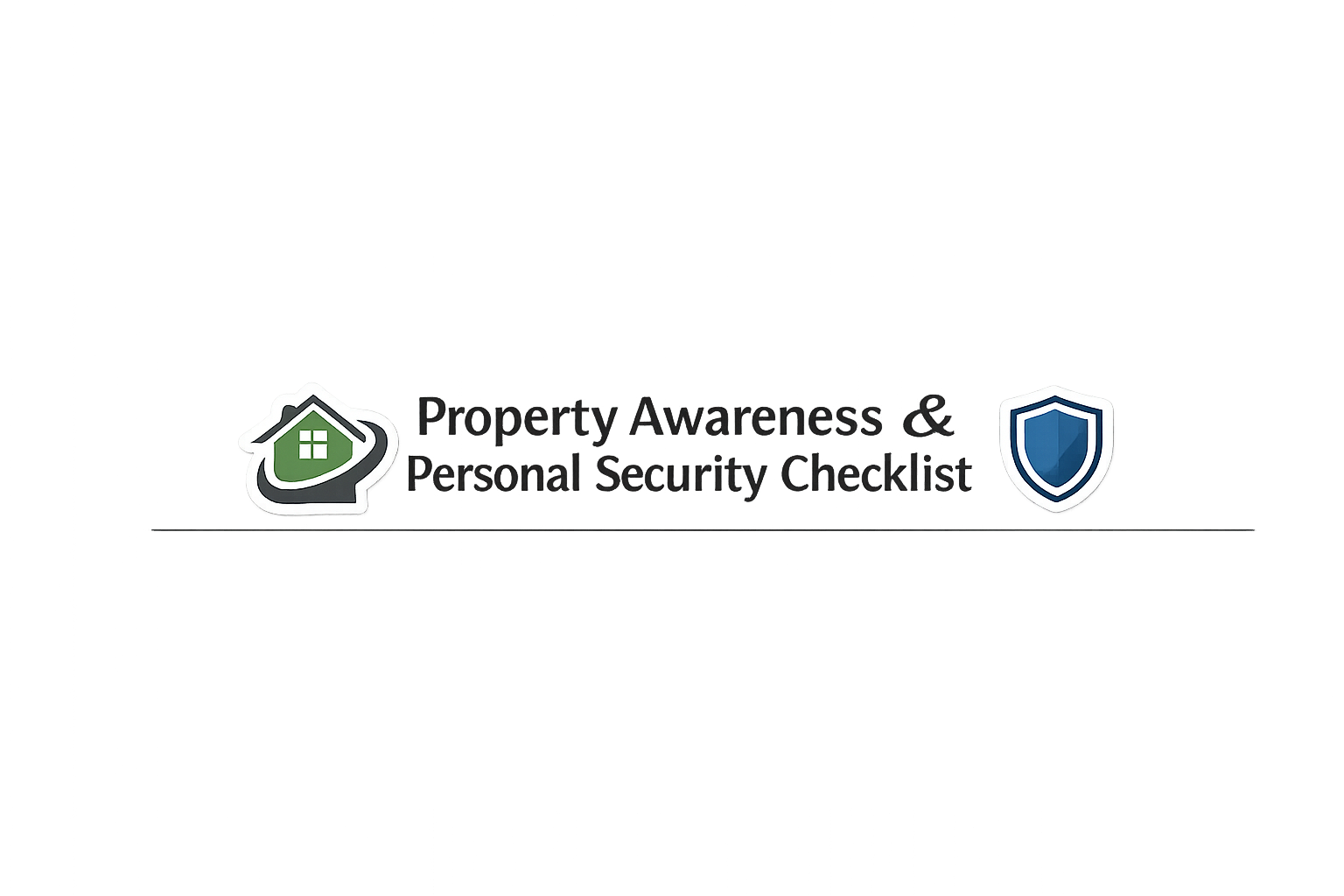 Property Awareness-Personal Security