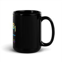 Load image into Gallery viewer, KISABI® WOW Black Glossy Mug

