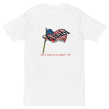 Load image into Gallery viewer, Kisabi®  USA Men’s Premium Heavyweight T-Shirt
