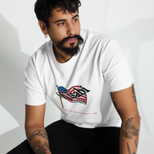Load image into Gallery viewer, Kisabi®  USA Men’s Premium Heavyweight T-Shirt
