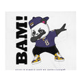 "Fernando Likes the Ravens" Throw Blanket By KISABI