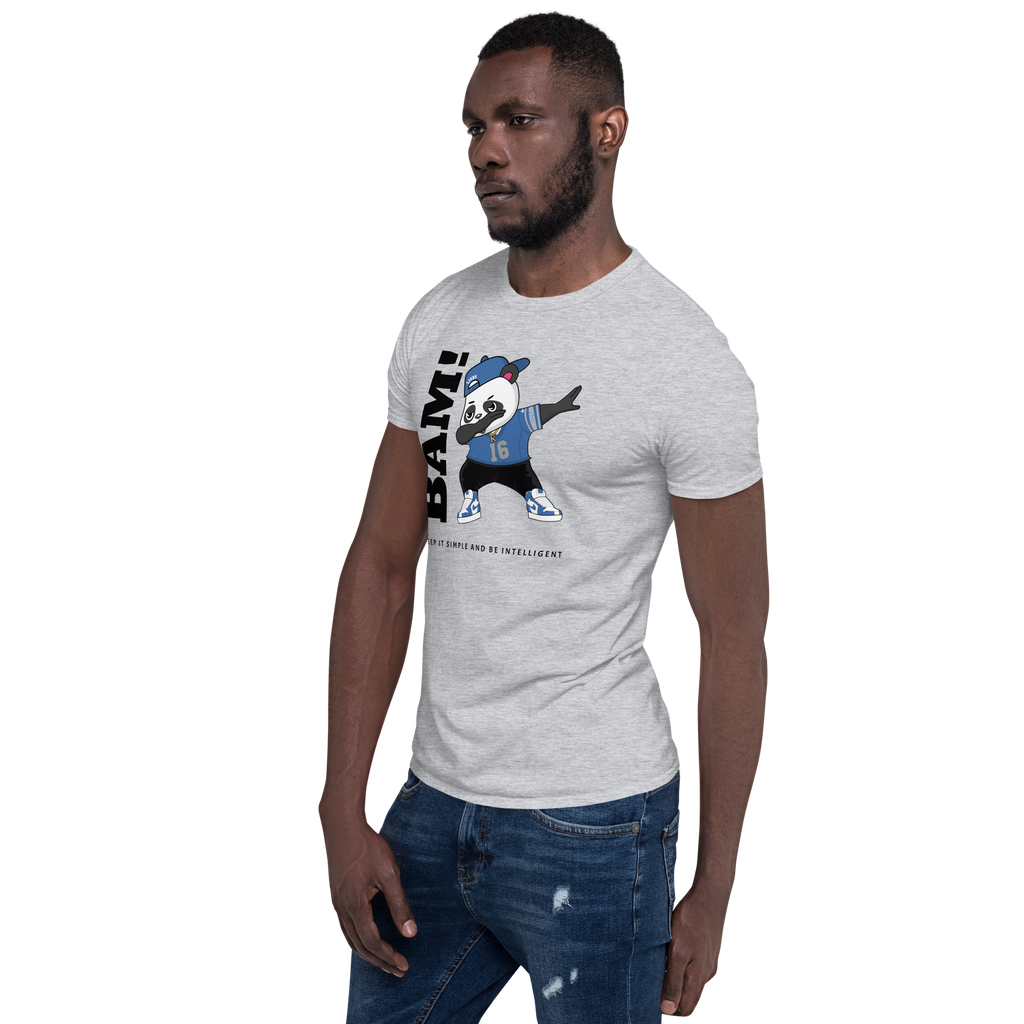 Camiseta de manga corta unisex Panda León