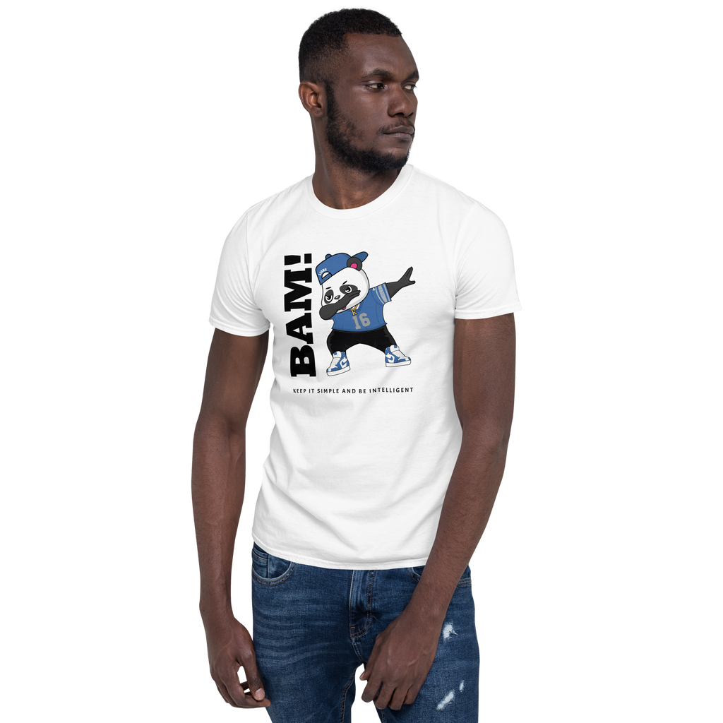 Camiseta de manga corta unisex Panda León