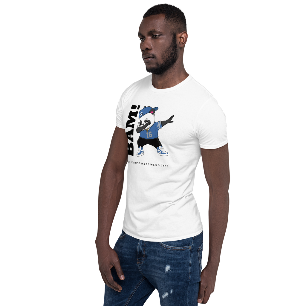 Camiseta de manga corta unisex Panda León