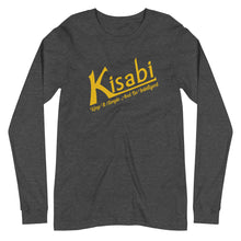 Load image into Gallery viewer, Kisabi® Logo Unisex Long Sleeve T-Shirt
