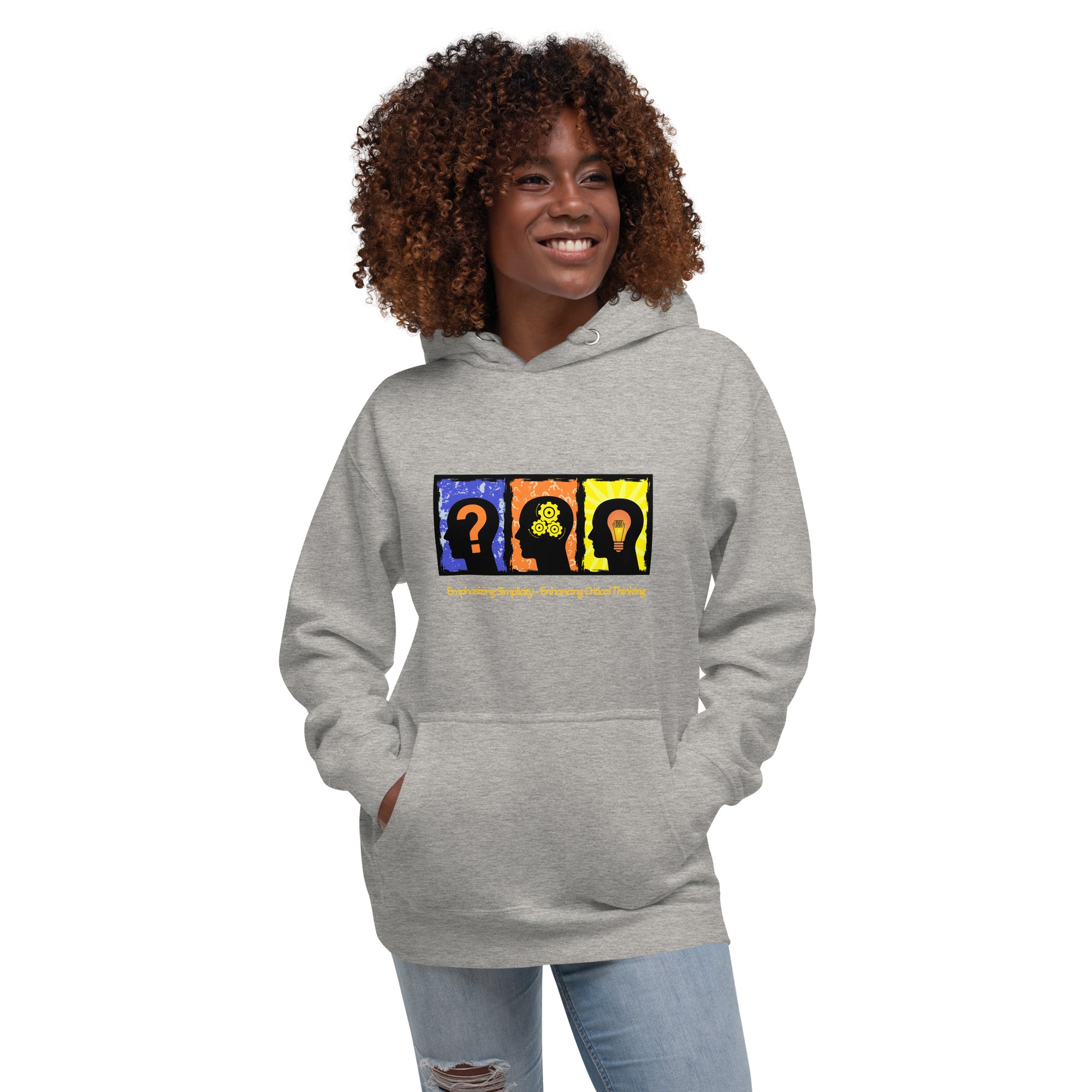 Critical Thinking Unisex Hoodie By KISABI®