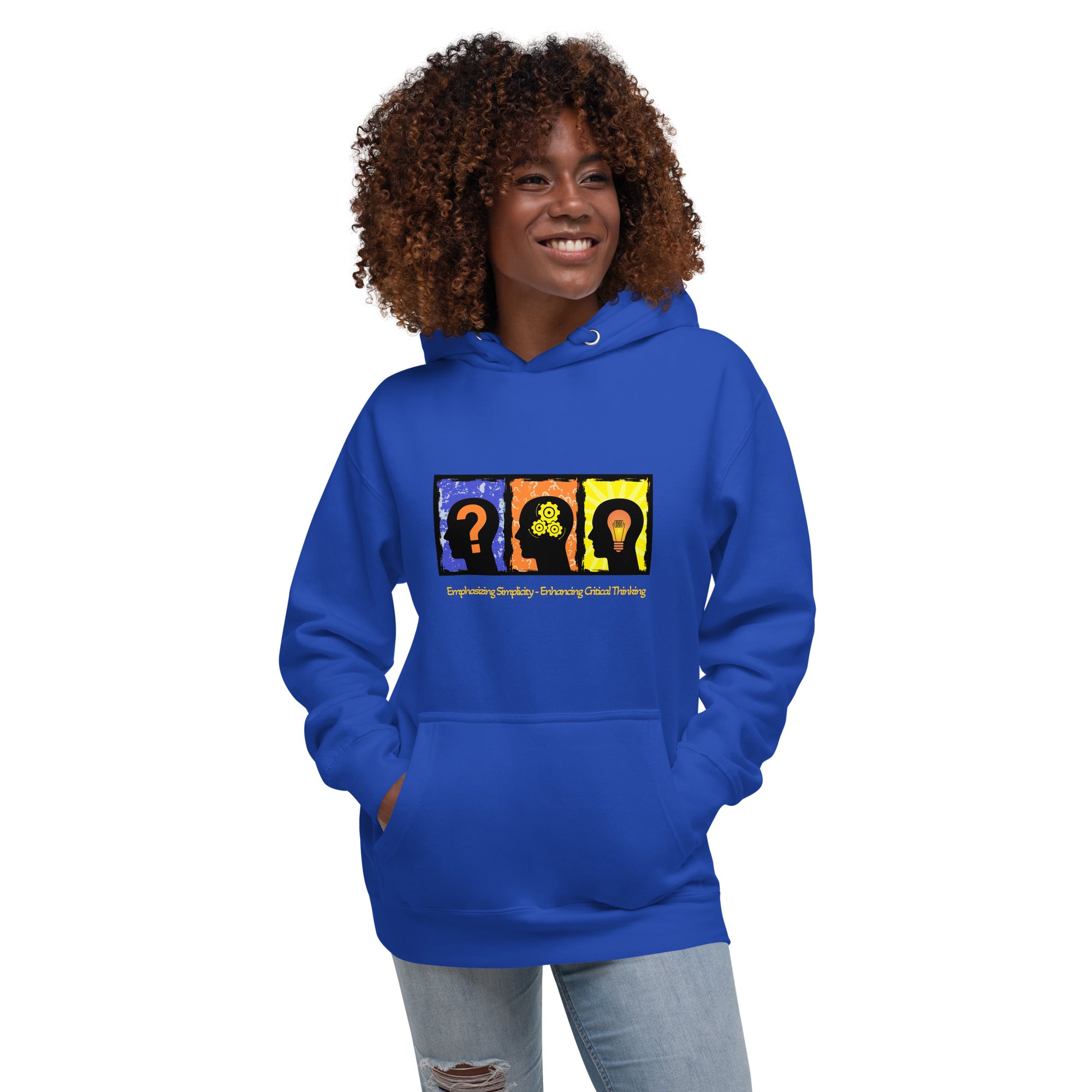 Critical Thinking Unisex Hoodie By KISABI®