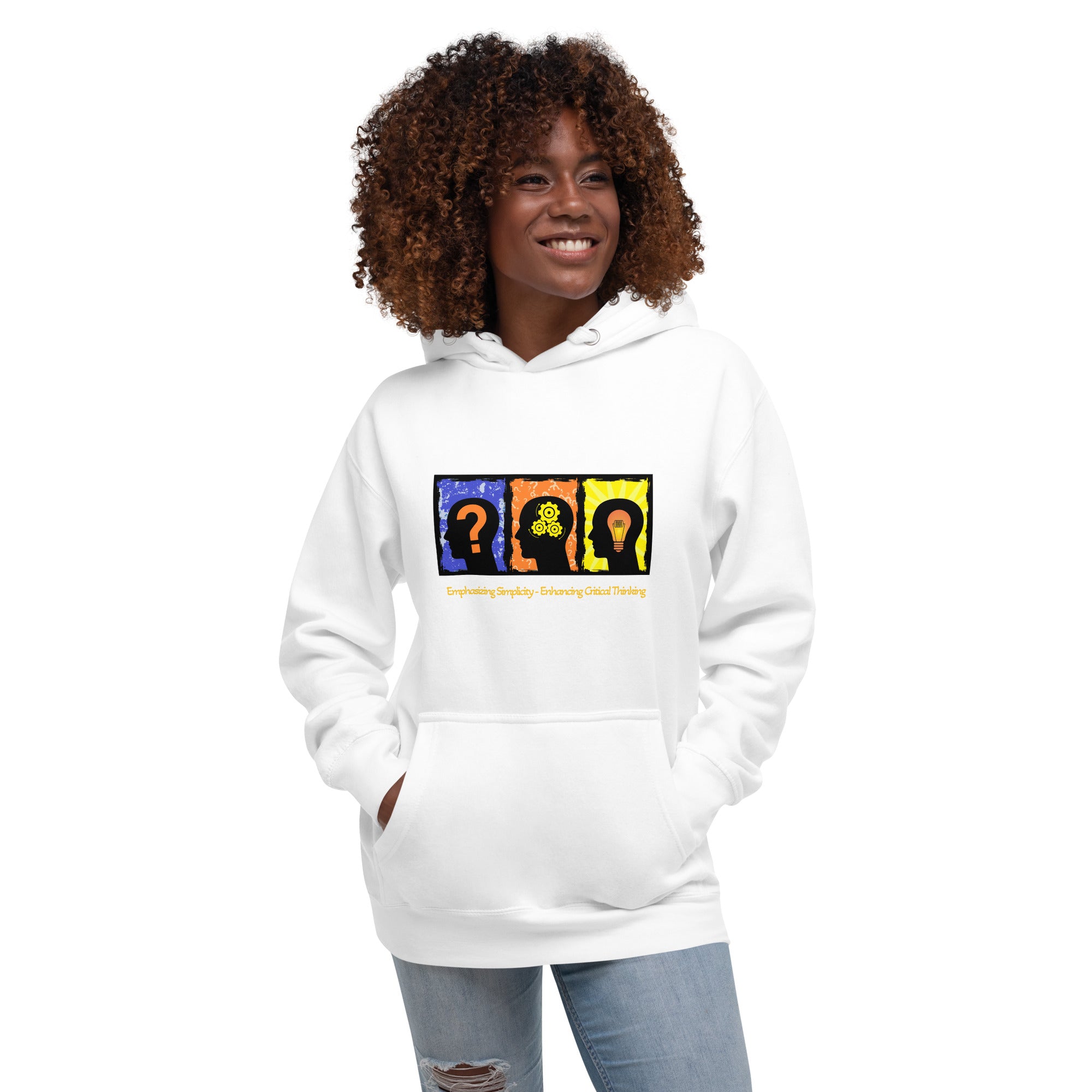 Critical Thinking Unisex Hoodie By KISABI®