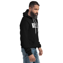 Load image into Gallery viewer, KISABI® Shadow Black and White Unisex Hoodie

