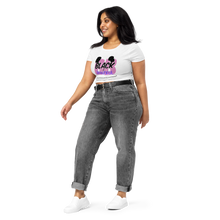 Load image into Gallery viewer, Black and Beautiful Women’s Crop Tee By KISABI®
