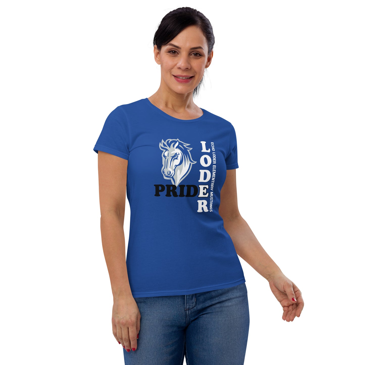 Loder Pride Blue Women's Short Sleeve T-Shirt By KISABI®