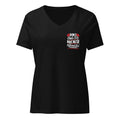 Don't Hate Women’s Relaxed V-Neck T-Shirt By KISABI®