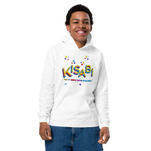 Load image into Gallery viewer, &quot;Kisabi® Wow&quot; Youth Heavy Blend Hoodie
