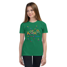 Load image into Gallery viewer, &quot;Kisabi® Wow&quot; Youth Short Sleeve T-Shirt
