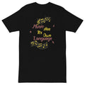 La música tiene su propia camiseta de peso pesado premium para hombre de KISABI™