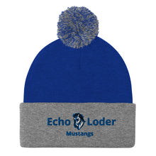 Load image into Gallery viewer, Echo Loder Mustang Pom-Pom Beanie by KISABI®
