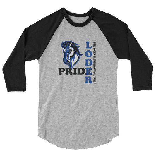 Loder Pride 3/4 Sleeve Raglan Shirt by KISABI®