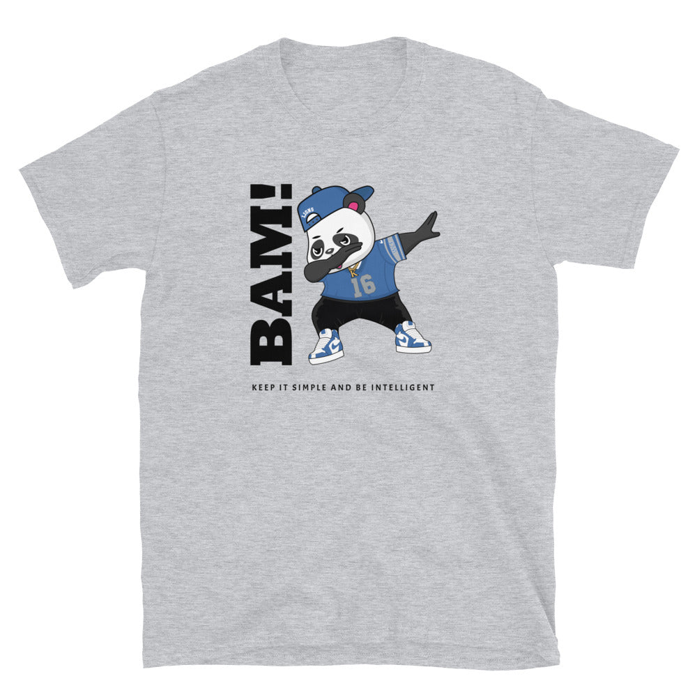 Camiseta de manga corta unisex Panda León