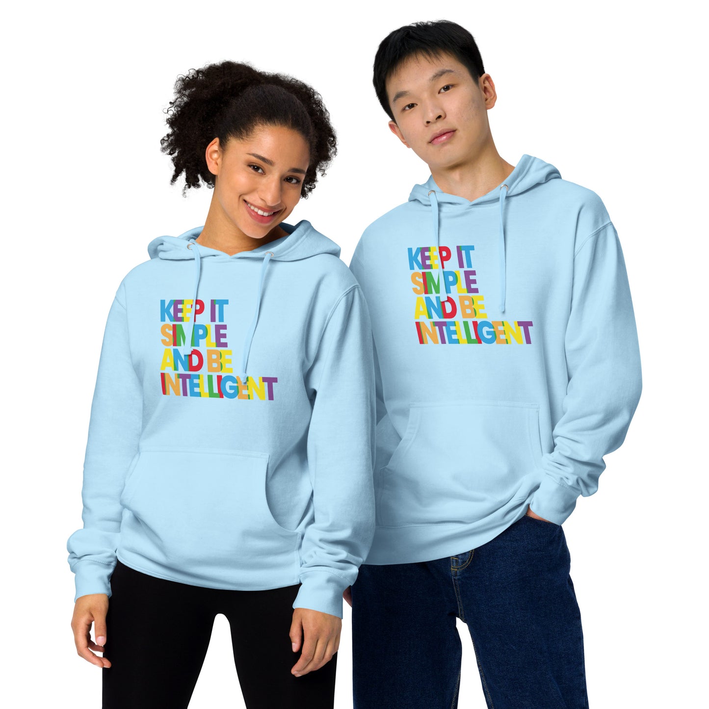 KISABI Phrase Unisex Midweight Hoodie