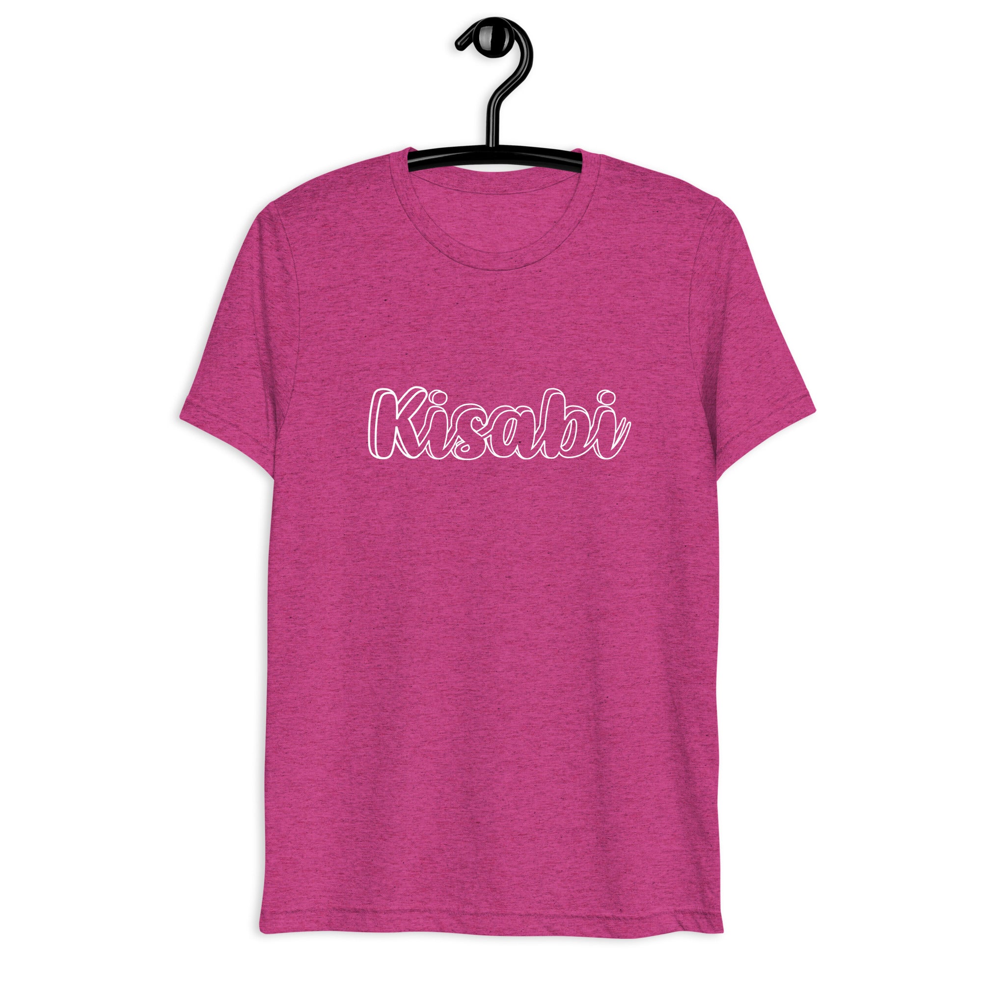 Camiseta de manga corta con letra cursiva Kisabi™