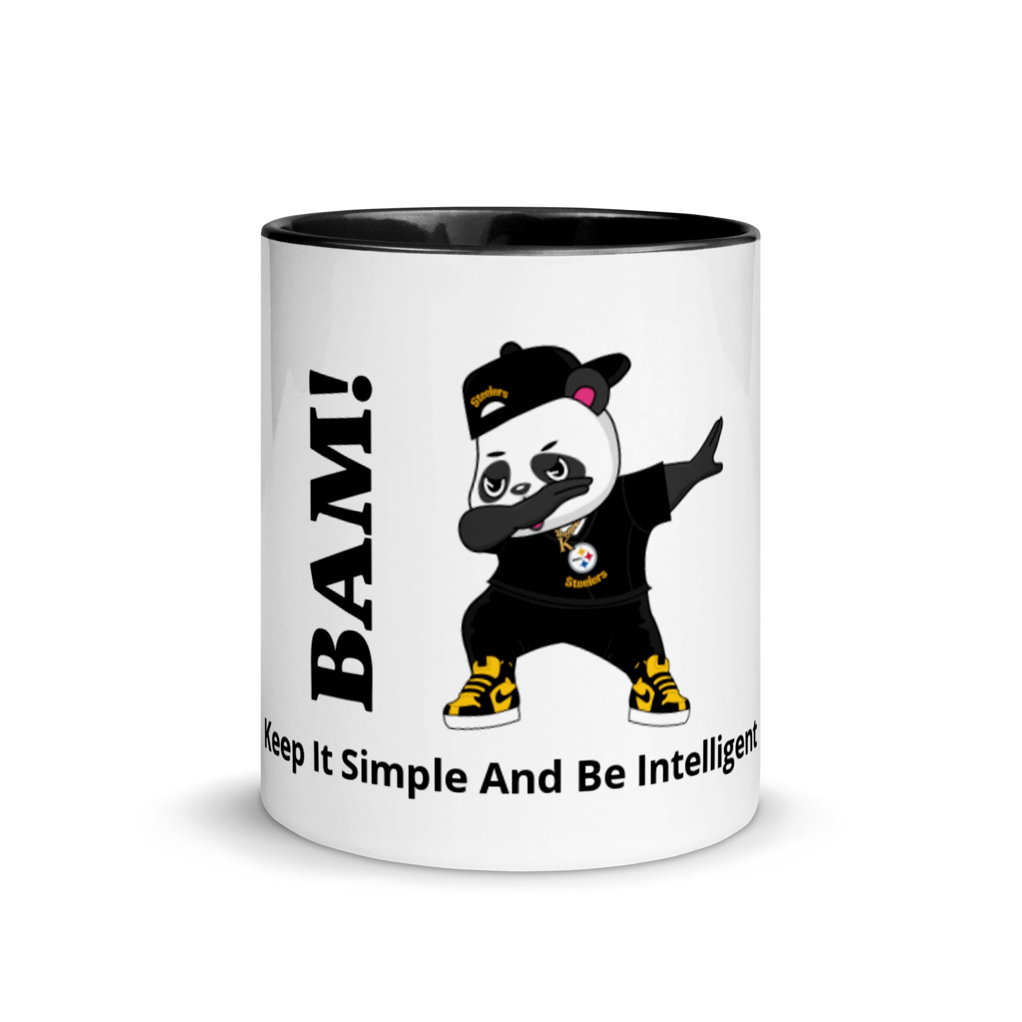 Taza Panda Deportiva con Interior de Color de KISABI™