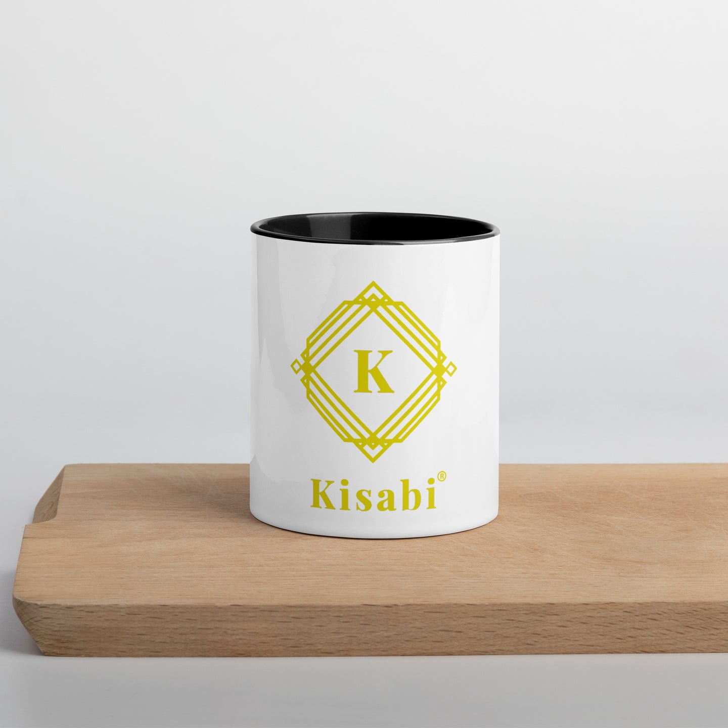 K- Diamond Mug with Color Inside