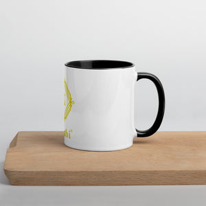 K- Diamond Mug with Color Inside