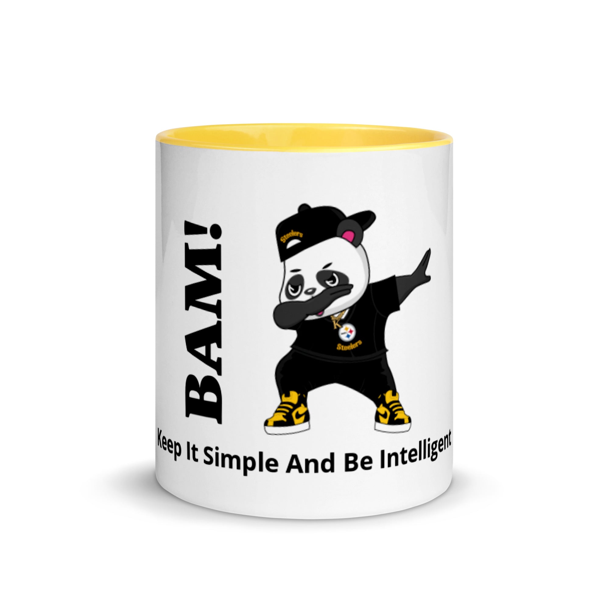 Taza Panda Deportiva con Interior de Color de KISABI™