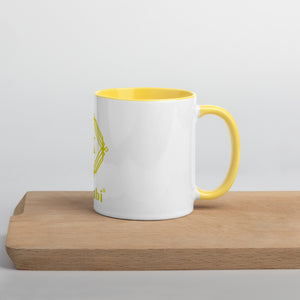 K- Diamond Mug with Color Inside