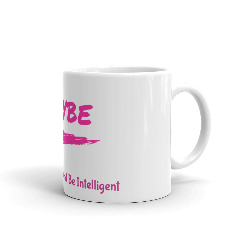 Kisabi™ Taza quizás blanca brillante