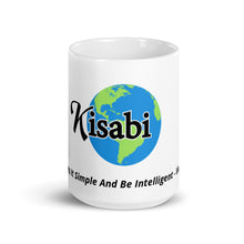 Load image into Gallery viewer, Kisabi® World White Glossy Mug
