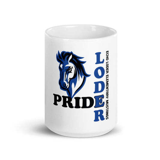 Loder Pride White Glossy Mug by Kisabi®