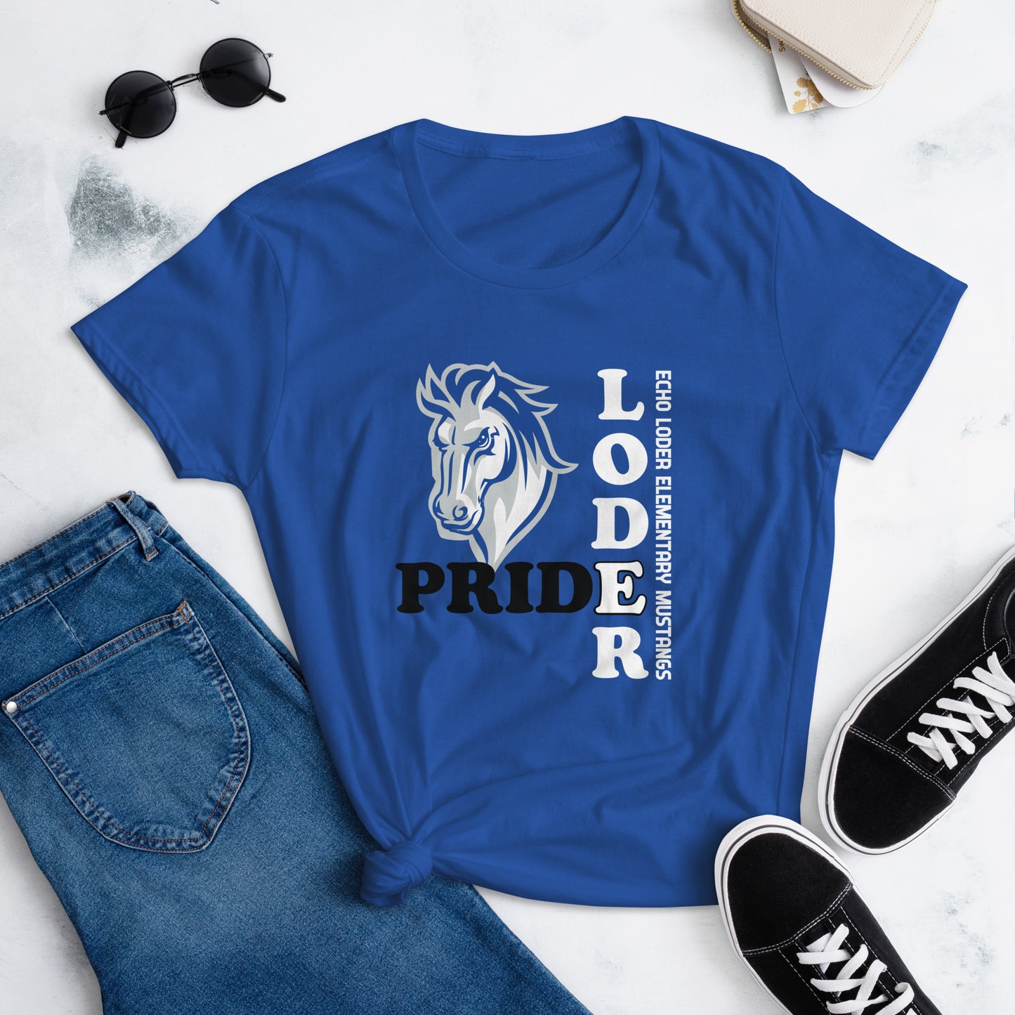 Loder Pride Blue Women's Short Sleeve T-Shirt By Kisabi®